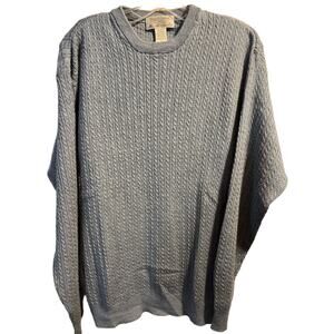 Tricots St. Raphael Vintage Men’s M Blue Long Sleeve Merino Wool Blend Sweater